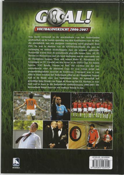 Grote foto goal voetbaloverzicht 2006 2007 boeken hobby en vrije tijd