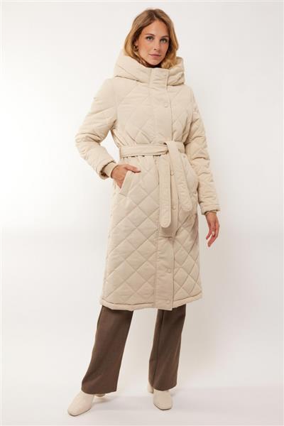 Grote foto eviana coat sand kleding dames overige kledingstukken