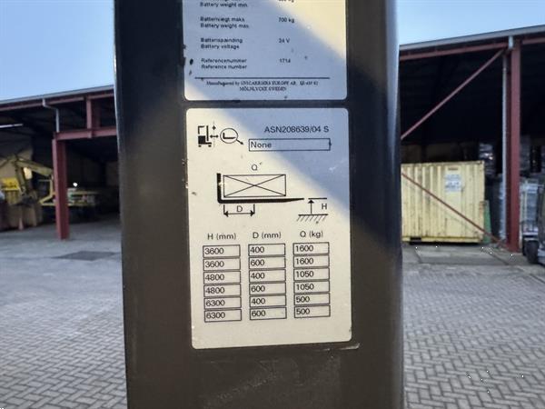 Grote foto vs 22005 elektrische meerijd stapelaar 6300mm bj2017 doe het zelf en verbouw hefwerktuigen