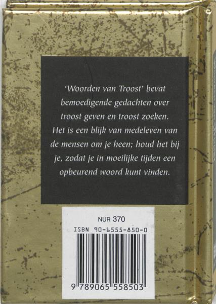 Grote foto woorden van troost gouden woorden boeken stripboeken