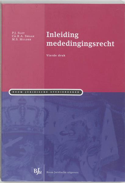 Grote foto inleiding mededinginsrecht boeken wetenschap
