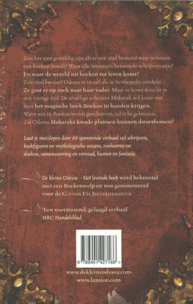 Grote foto het levende boek de kleine odessa 1 boeken jeugd 13 jaar en ouder