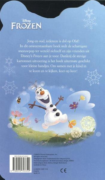 Grote foto olaf en zijn vrienden disney frozen boeken jeugd 13 jaar en ouder