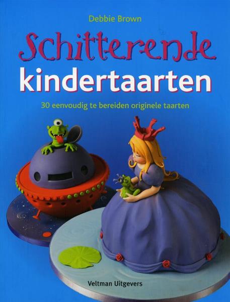 Grote foto schitterende kindertaarten boeken kookboeken