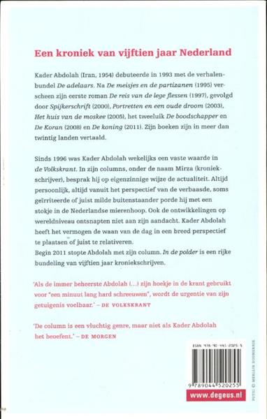 Grote foto in de polder boeken literatuur