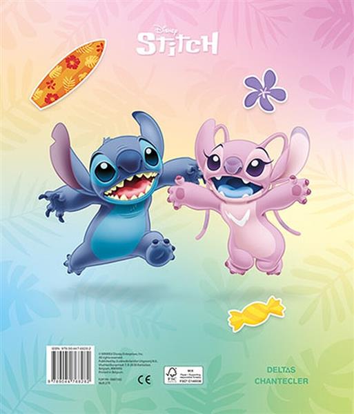 Grote foto disney sticker parade stitch boeken jeugd 13 jaar en ouder