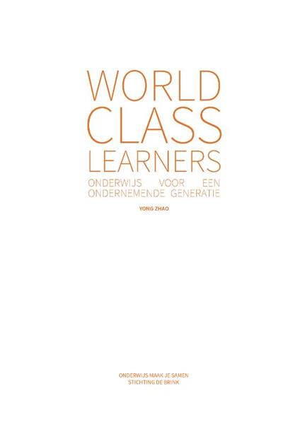 Grote foto world class learners boeken overige boeken