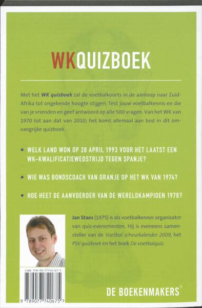 Grote foto wk quizboek boeken hobby en vrije tijd