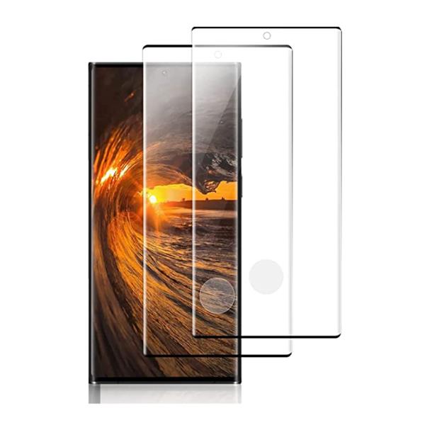 Grote foto 3 pack samsung galaxy s22 ultra screen protector tempered glass film gehard glas telecommunicatie mobieltjes