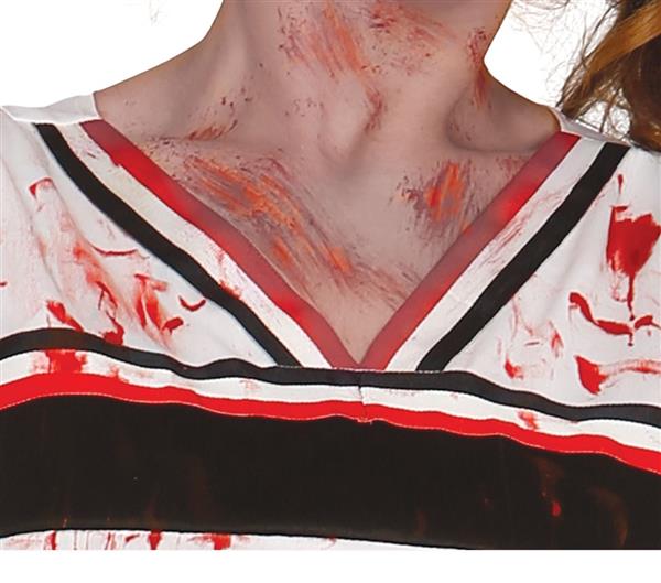Grote foto zombie halloween kostuum dames cheerleader verzamelen overige verzamelingen