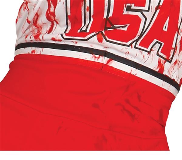 Grote foto zombie halloween kostuum dames cheerleader verzamelen overige verzamelingen