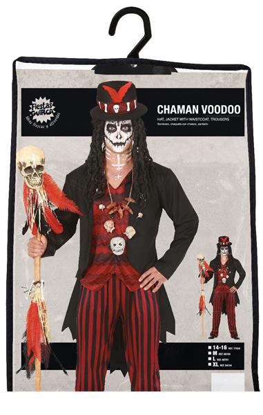 Grote foto voodoo halloween kostuum heren verzamelen overige verzamelingen