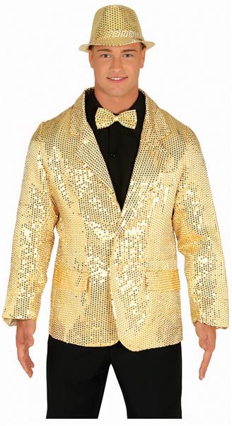 Grote foto gouden blazer heren pailletten verzamelen overige verzamelingen