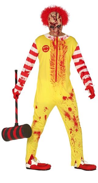 Grote foto zombie clown halloween kostuum heren l verzamelen overige verzamelingen