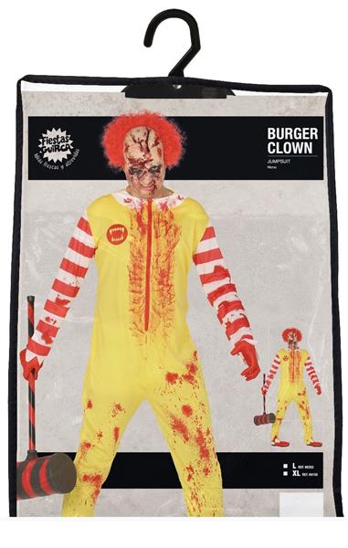 Grote foto zombie clown halloween kostuum heren l verzamelen overige verzamelingen