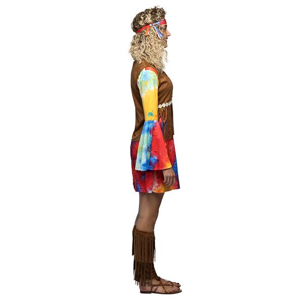 Grote foto hippie 60s jurk dames peace verzamelen overige verzamelingen