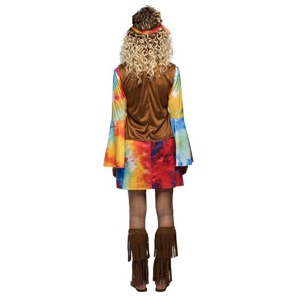 Grote foto hippie 60s jurk dames peace verzamelen overige verzamelingen