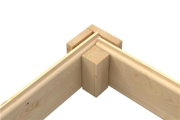 Grote foto tuinhuis blokhut kjeld 550x250x211 cm tuin en terras tuinhuisjes en blokhutten