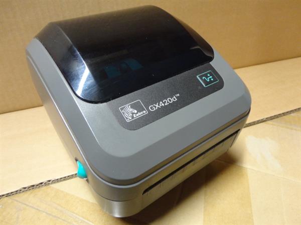 Grote foto zebra gx420d barcode shipping label printer usb zakelijke goederen overige zakelijke goederen