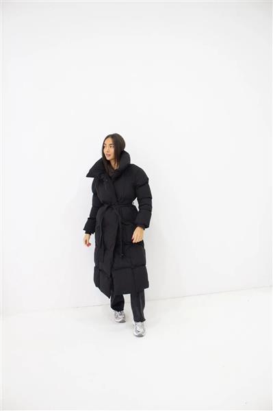 Grote foto winterjas gewatteerde lang do coat 7516 kleding dames overige kledingstukken