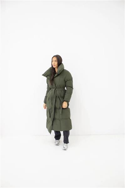 Grote foto winterjas gewatteerde lang do coat 7516 kleding dames overige kledingstukken