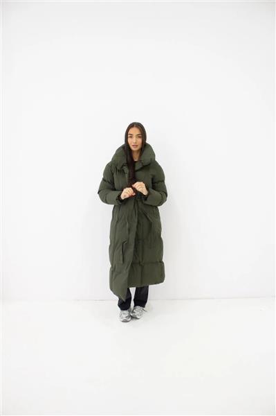 Grote foto winterjas gewatteerde lang do coat 7516 kleding dames overige kledingstukken