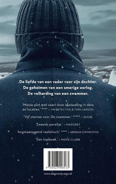 Grote foto de zwemmer boeken thrillers