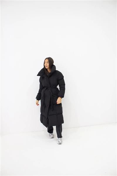 Grote foto winterjas gewatteerde lang do coat 7516 kleding dames overige kledingstukken