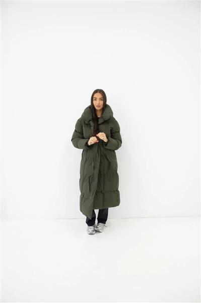 Grote foto winterjas gewatteerde lang do coat 7516 kleding dames overige kledingstukken
