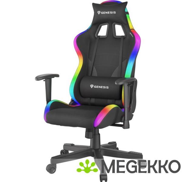 Grote foto genesis nfg 1577 trit 600 rgb gamingstoel in zwart spelcomputers games overige merken