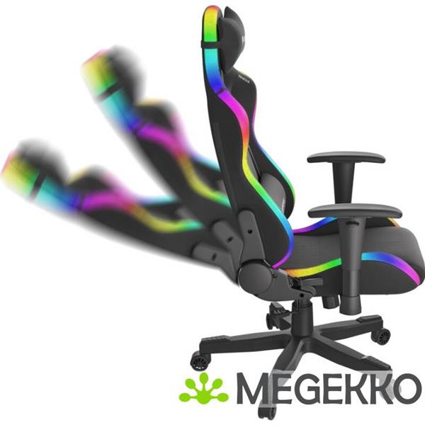 Grote foto genesis nfg 1577 trit 600 rgb gamingstoel in zwart spelcomputers games overige merken