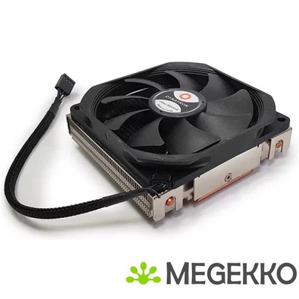 Grote foto inter tech u 8 processor ventilator 9 2 cm zwart computers en software overige computers en software