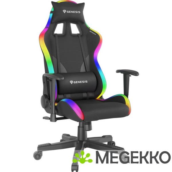 Grote foto genesis nfg 1577 trit 600 rgb gamingstoel in zwart spelcomputers games overige merken