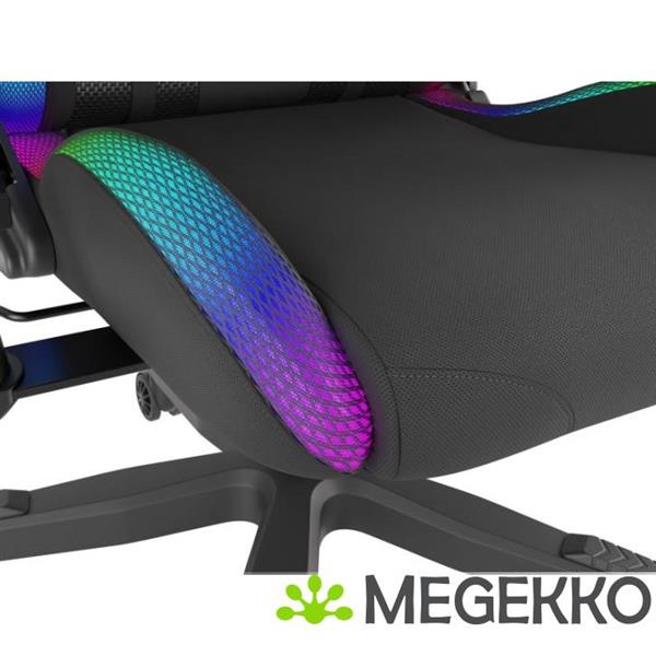 Grote foto genesis nfg 1577 trit 600 rgb gamingstoel in zwart spelcomputers games overige merken