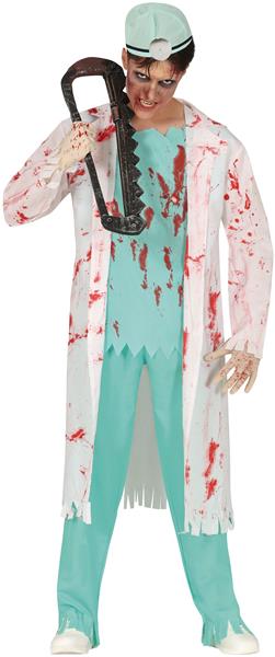 Grote foto dokter kostuum zombie 3 delig verzamelen overige verzamelingen