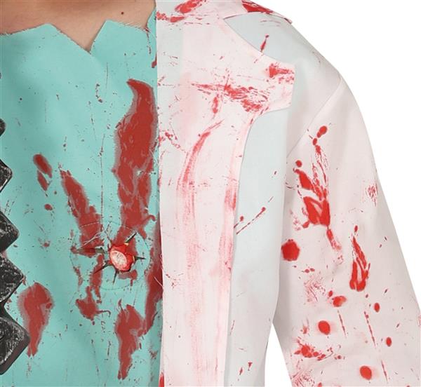 Grote foto dokter kostuum zombie 3 delig verzamelen overige verzamelingen