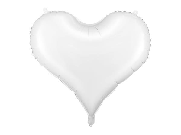 Grote foto hart helium ballon wit leeg 75cm verzamelen overige verzamelingen