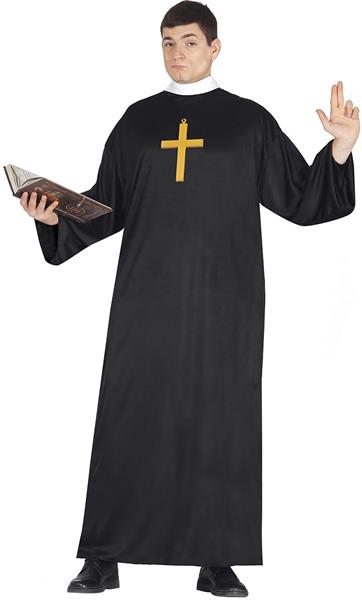 Grote foto priester kostuum zwart heren priester verzamelen overige verzamelingen