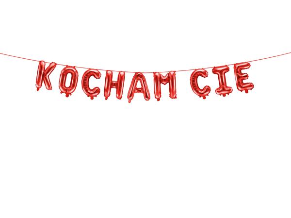 Grote foto rood letterslinger kocham cie 2 85m verzamelen overige verzamelingen