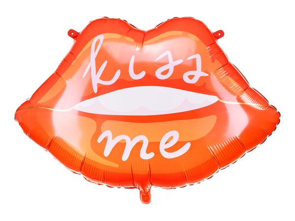 Grote foto rood helium ballon lippen leeg 86cm verzamelen overige verzamelingen
