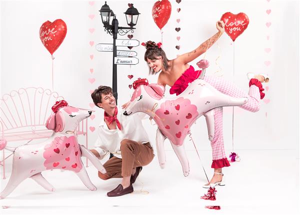 Grote foto hart helium ballon love you 45cm verzamelen overige verzamelingen