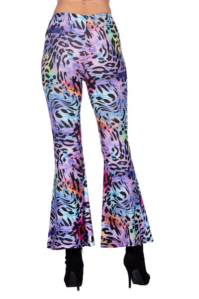 Grote foto hippie 60s broek paars panterprint verzamelen overige verzamelingen