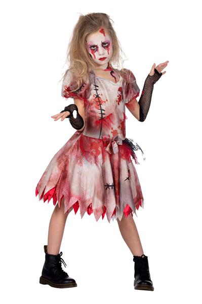 Grote foto halloween jurk meisje kort met bloed verzamelen overige verzamelingen