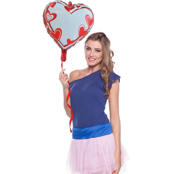 Grote foto hart helium ballon beschrijfbaar leeg 45cm verzamelen overige verzamelingen