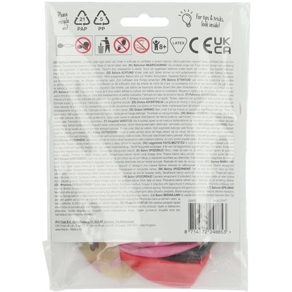 Grote foto rood roze ballonnen love you 33cm 6st verzamelen overige verzamelingen