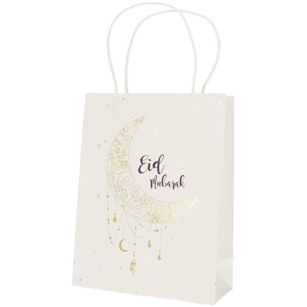 Grote foto cadeautasjes eid mubarak 20 x 10 x 27 cm 6 stuks verzamelen overige verzamelingen