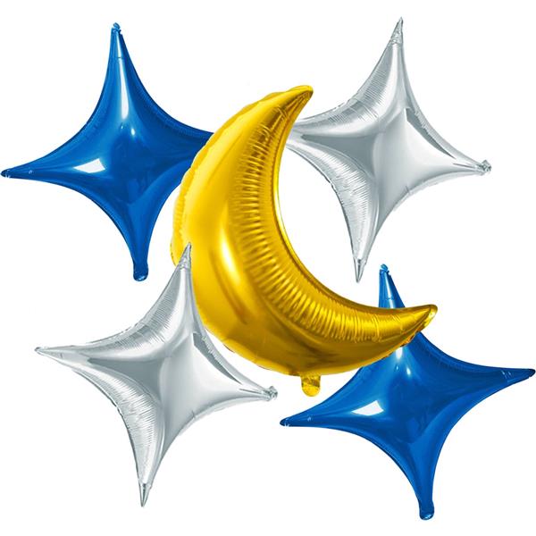 Grote foto folieballonnen set eid mubarak 5 stuks verzamelen overige verzamelingen