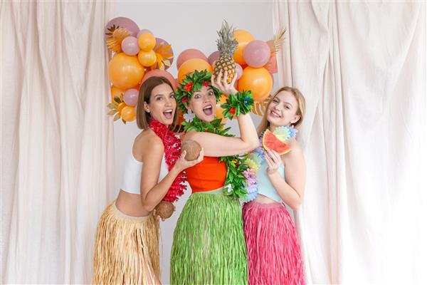 Grote foto hawaii rok roze stro verzamelen overige verzamelingen