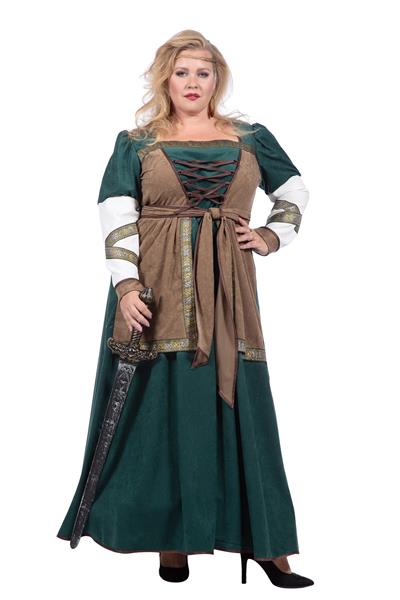 Grote foto viking jurk groen verzamelen overige verzamelingen