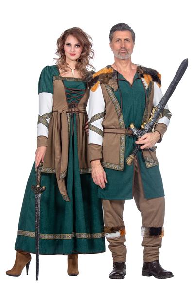 Grote foto viking jurk groen verzamelen overige verzamelingen